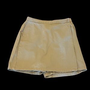 Vintage Khaki Skort